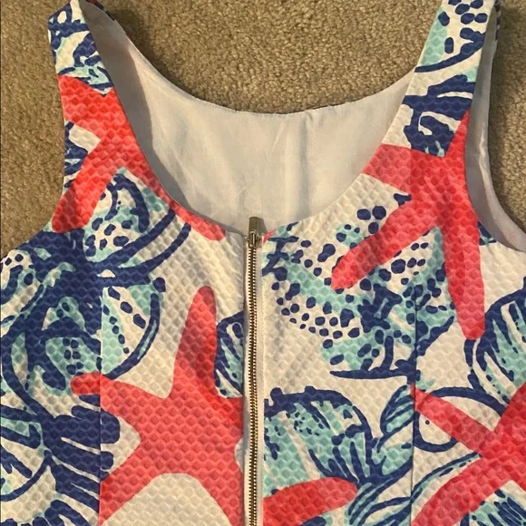 Size 14 girls Lilly Pulitzer shift dress excellent condition - Picture 8 of 9